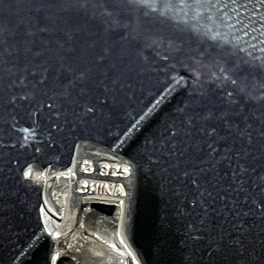 925 Sterling Silver Blue Sapphire & Diamond Tennis Bracelet NOWT🦋 - Picture 5 of 9